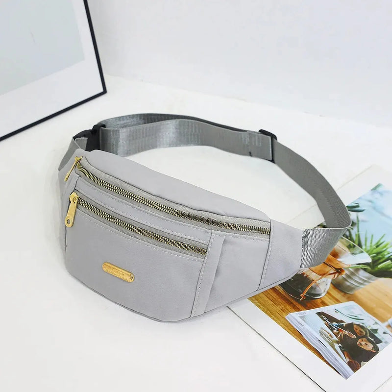 Women's Sports Waist Bag – Multi-Pocket & Versatile