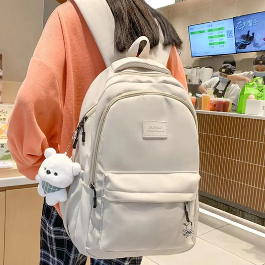 Trendy Waterproof Laptop Backpack – Large Capacity & Stylish Design