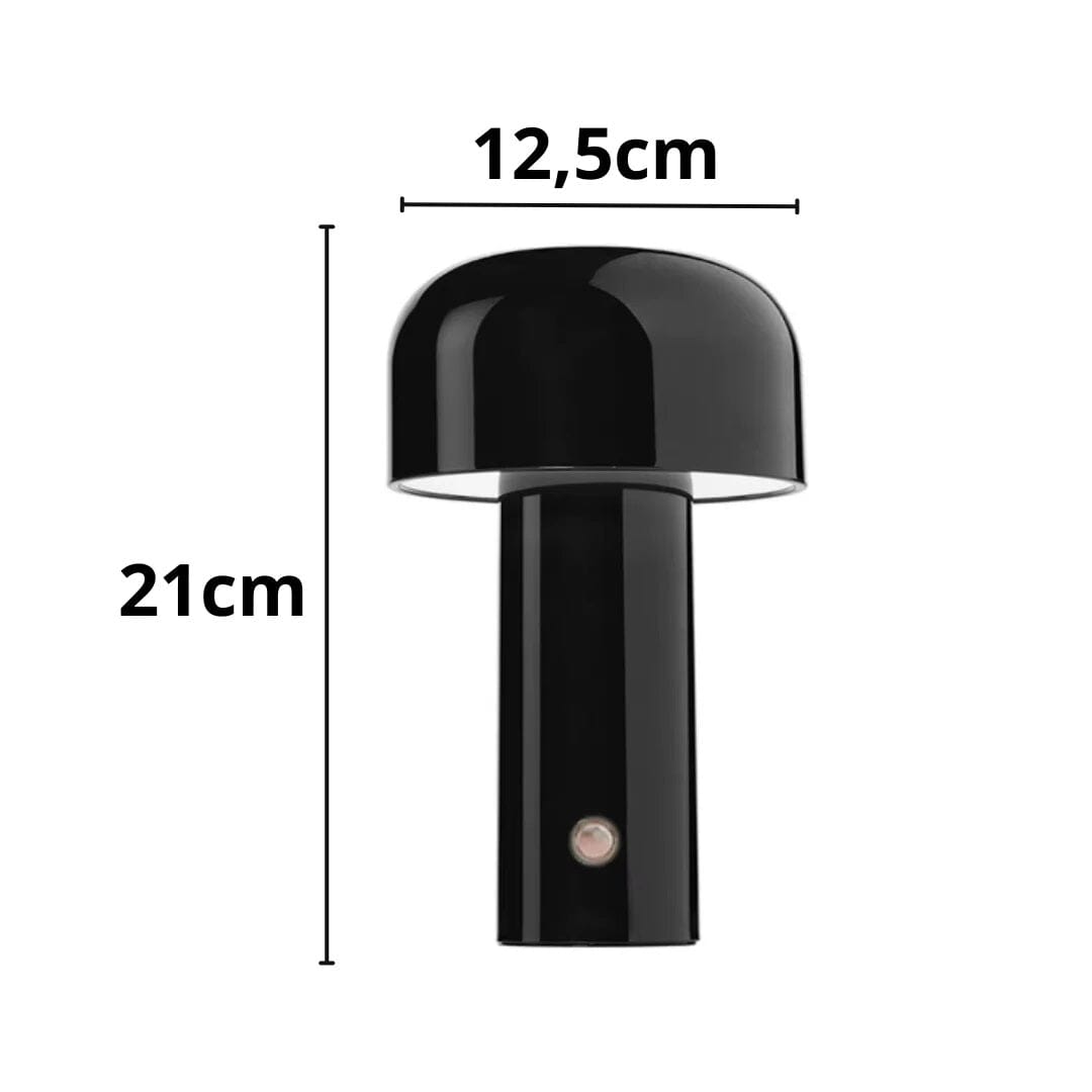 Mush Colours LED Mushroom Table Lamp – Wireless & Rechargeable