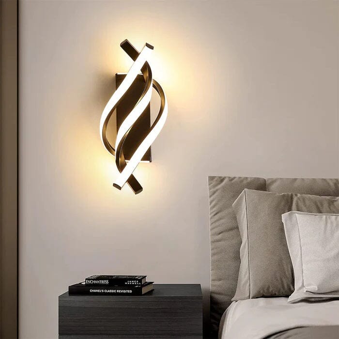 Triple Spiral LED Wall Lamp