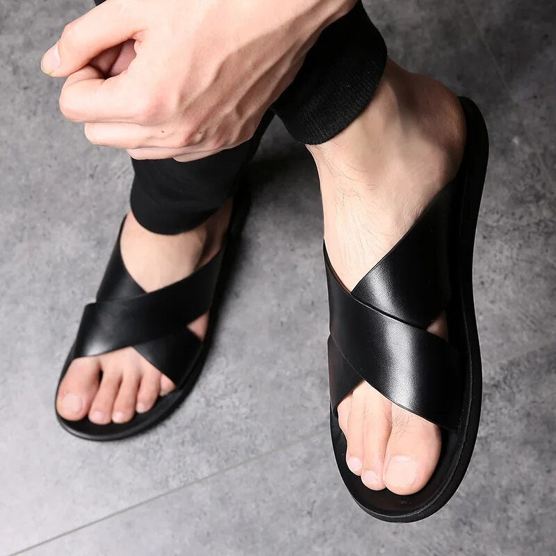 Men's Slip On Walking Sandals
