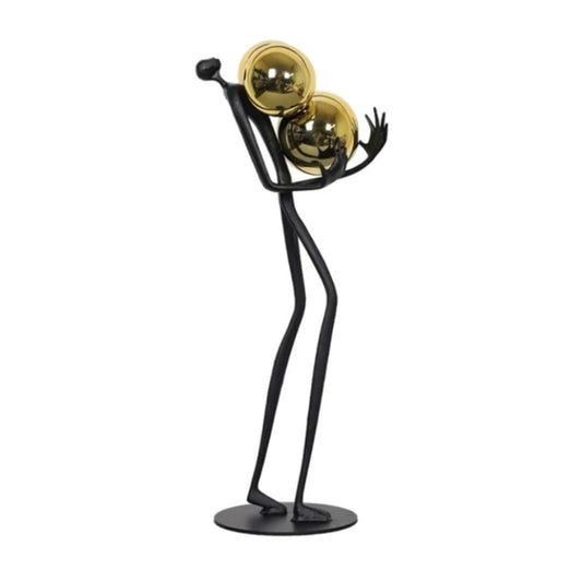 Escultura Ornamento - O Equilibrista Resina - 0063 Conceito 