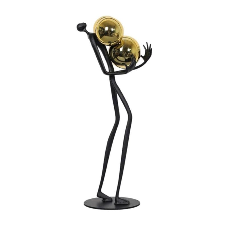 Escultura Ornamento - O Equilibrista Resina - 0063 Conceito 