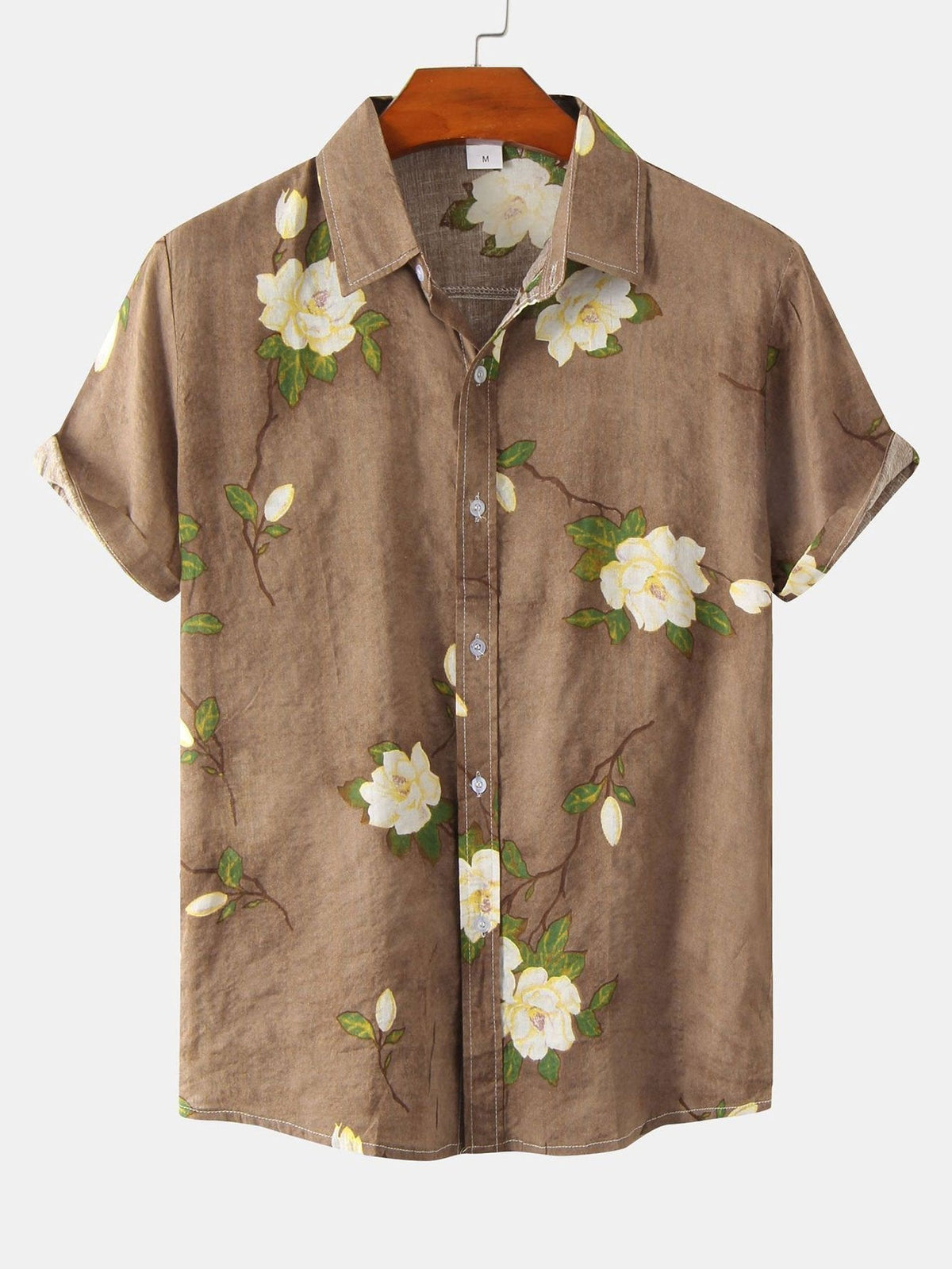 Men's Floral Short Sleeve Shirt