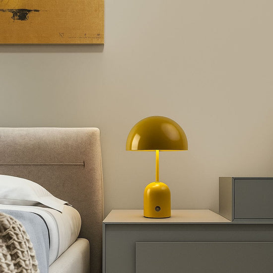 Luminária Abajur de Mesa Bell Lumine Touch 30cm Conceito 