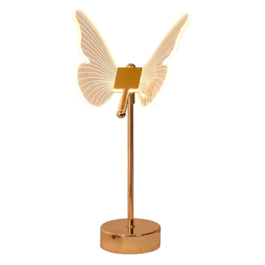 Luminária Abajur de Mesa - Butterfly 43cm Abajur - 0001 Conceito 