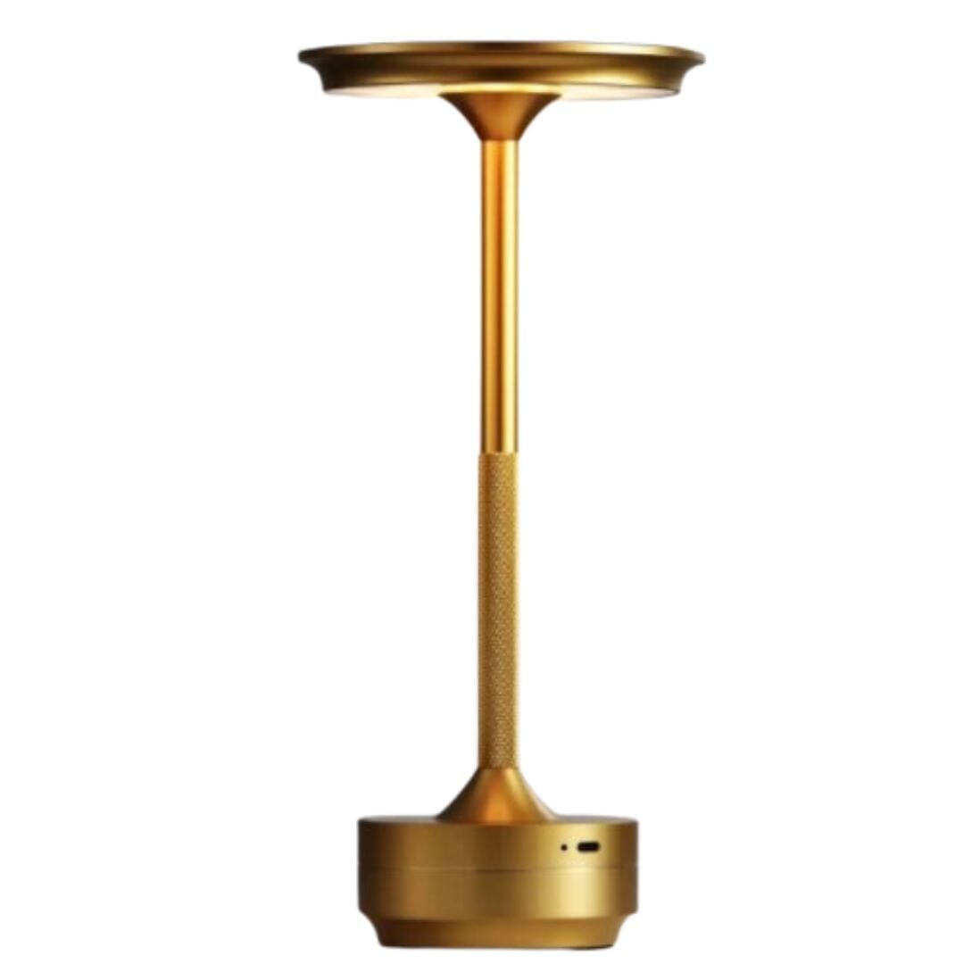 Luminária Abajur de Mesa Candeeiro Touch Essenza Recarregável USB Abajur - 0062 Conceito 