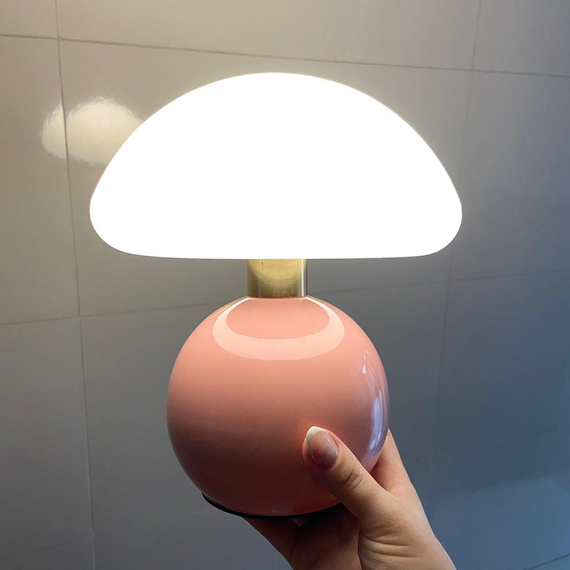 Luminária Abajur de Mesa Cogumelo Abajur - 0026 Conceito 