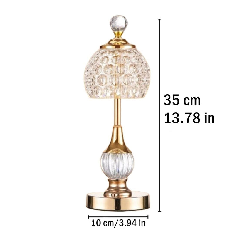 Crystal Glow Table Lamp