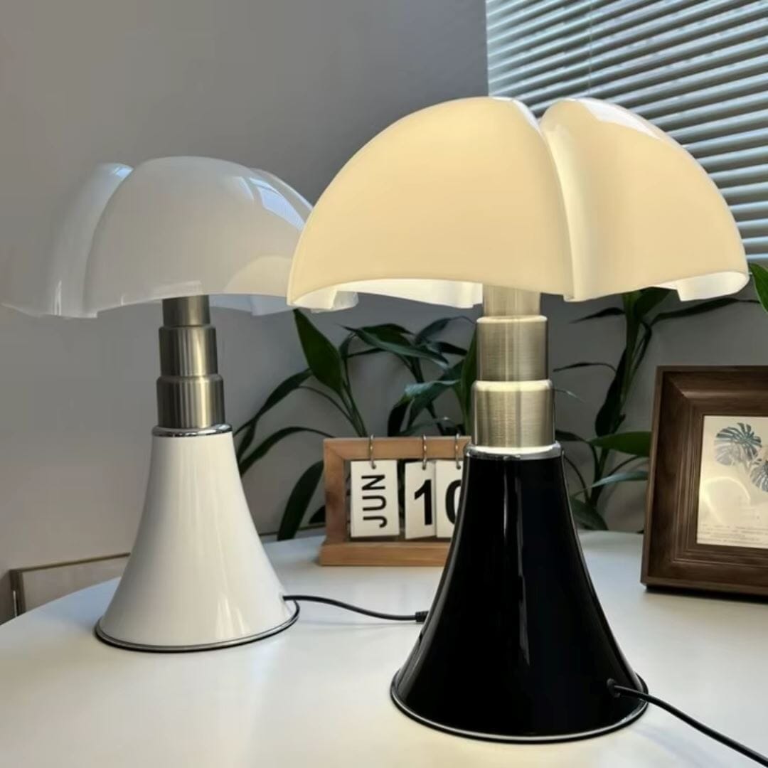 Luminária Abajur de Mesa Cúpula em Pétalas 33cm Abajur - 0058 YuDome 