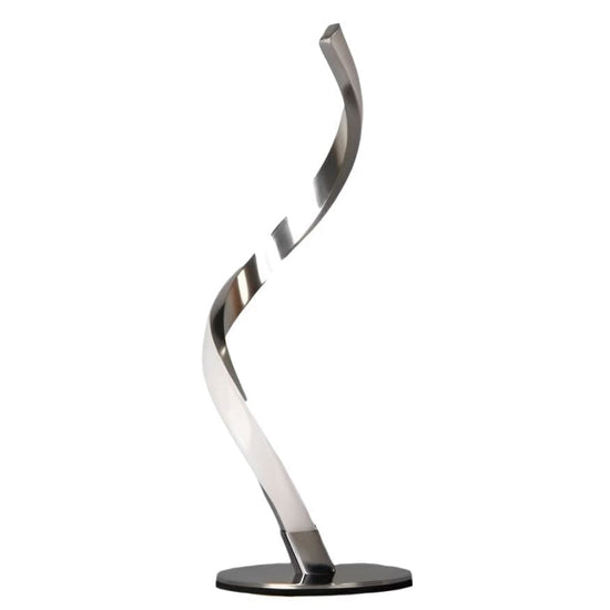 Luminária Abajur de Mesa Espiral Ivar II em Led 34cm Abajur - 0023 Conceito 