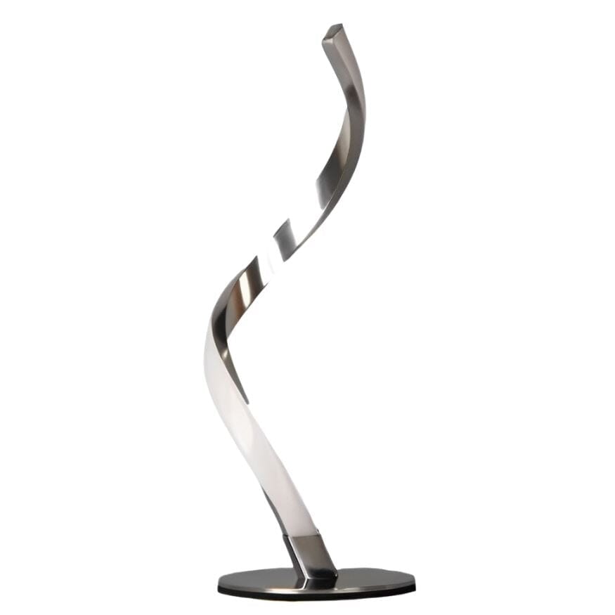 Luminária Abajur de Mesa Espiral Ivar II em Led 34cm Abajur - 0023 Conceito 