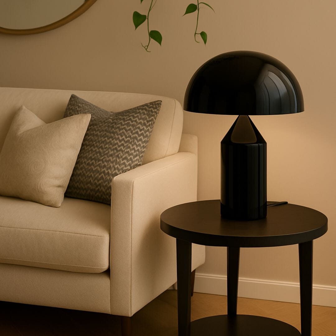 Luminária Abajur de Mesa Ultra Mush 25x38cm Abajur - 0035 Conceito 