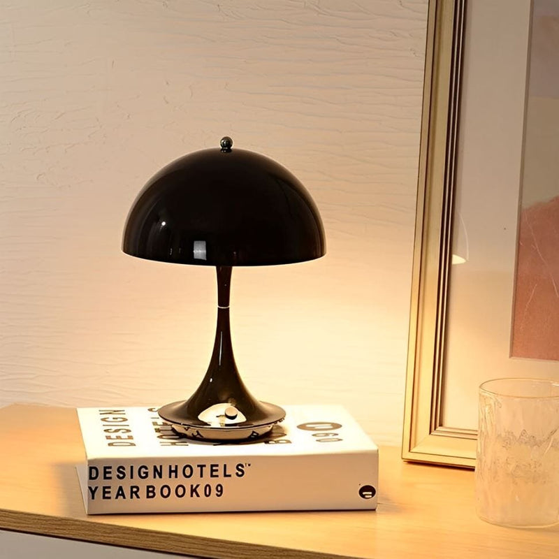 Luminária Abajur de Mesa Vintage Touch LED sem Fio - Cores Premium Conceito 