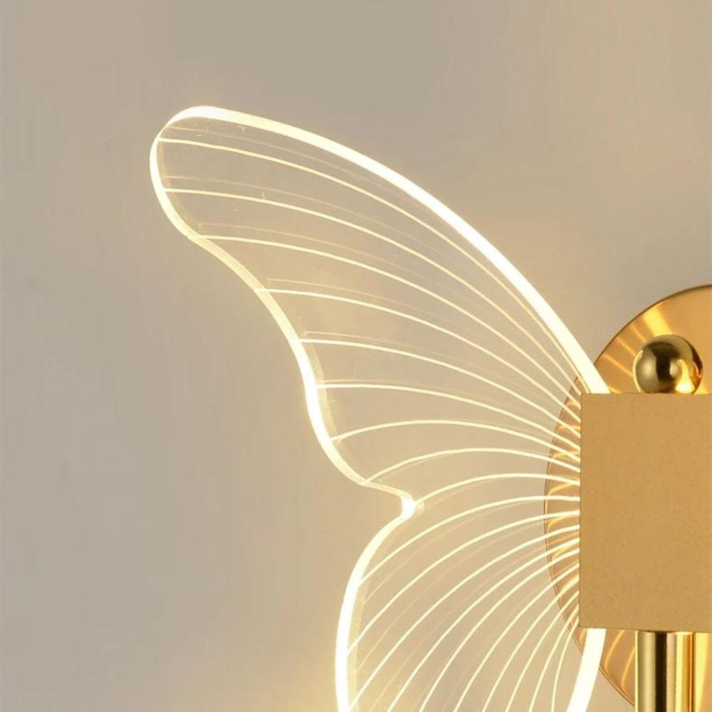 Luminária Arandela de Parede - Butterfly luzes Conceito 