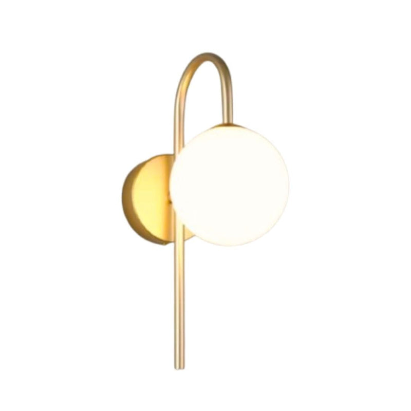 Luminária Arandela de Parede Esfera Slim Conceito 