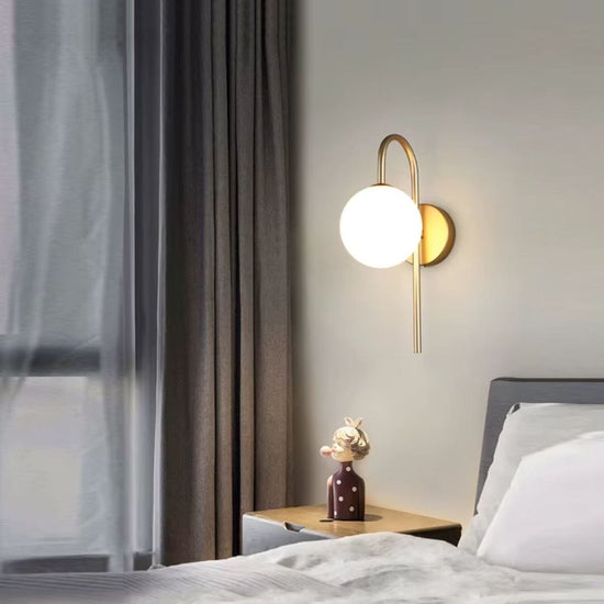 Luminária Arandela de Parede Esfera Slim Conceito 