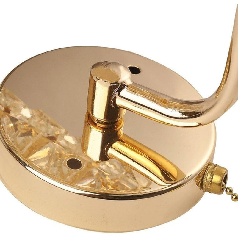 Luminária Arandela de Parede Moderna Crystal LUX YuDome 