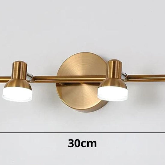 Luminária Articulada Trilho Montana (2 holofotes) Arandela 0036 Conceito 