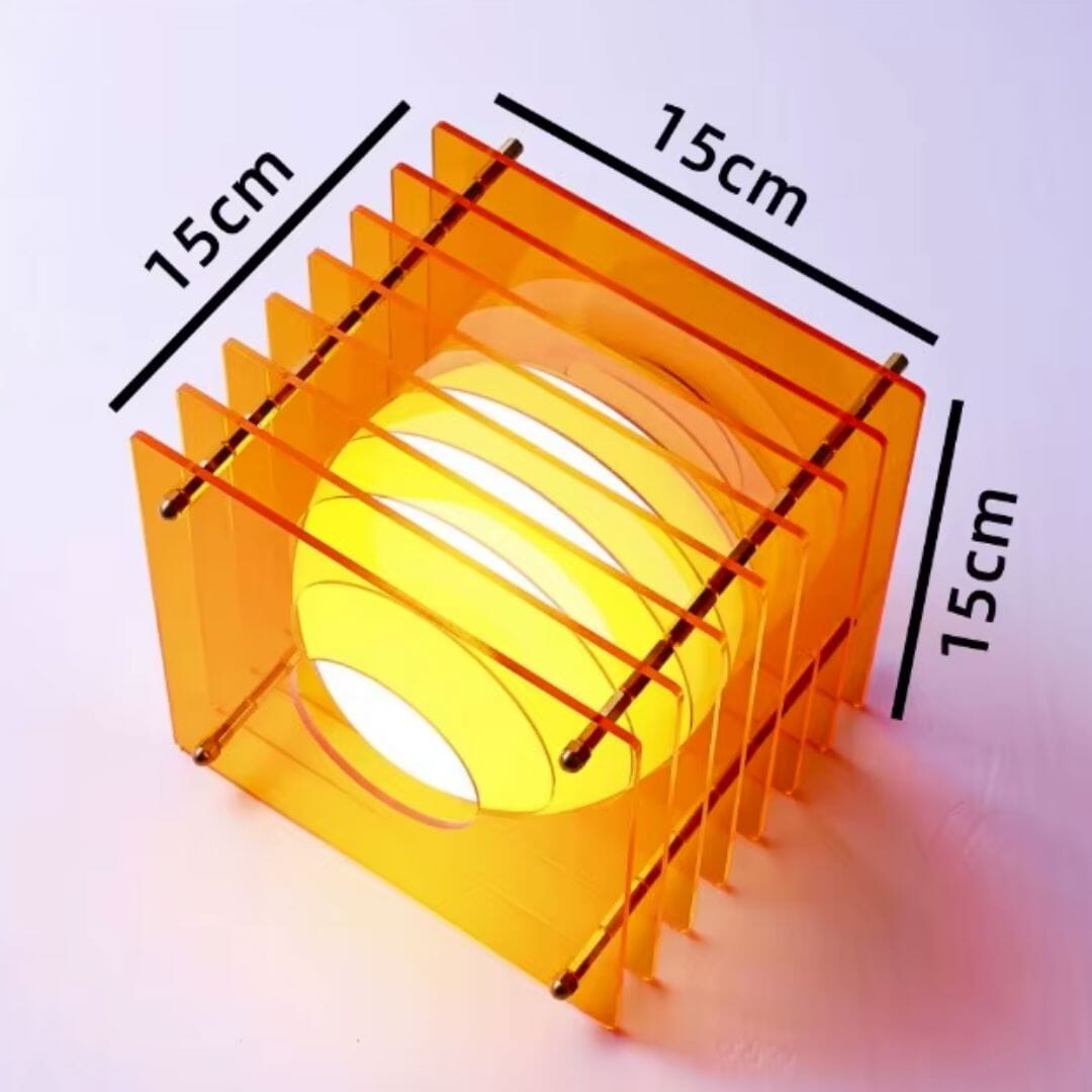 Luminária Criativa de Mesa Spectra Orbit Conceito 