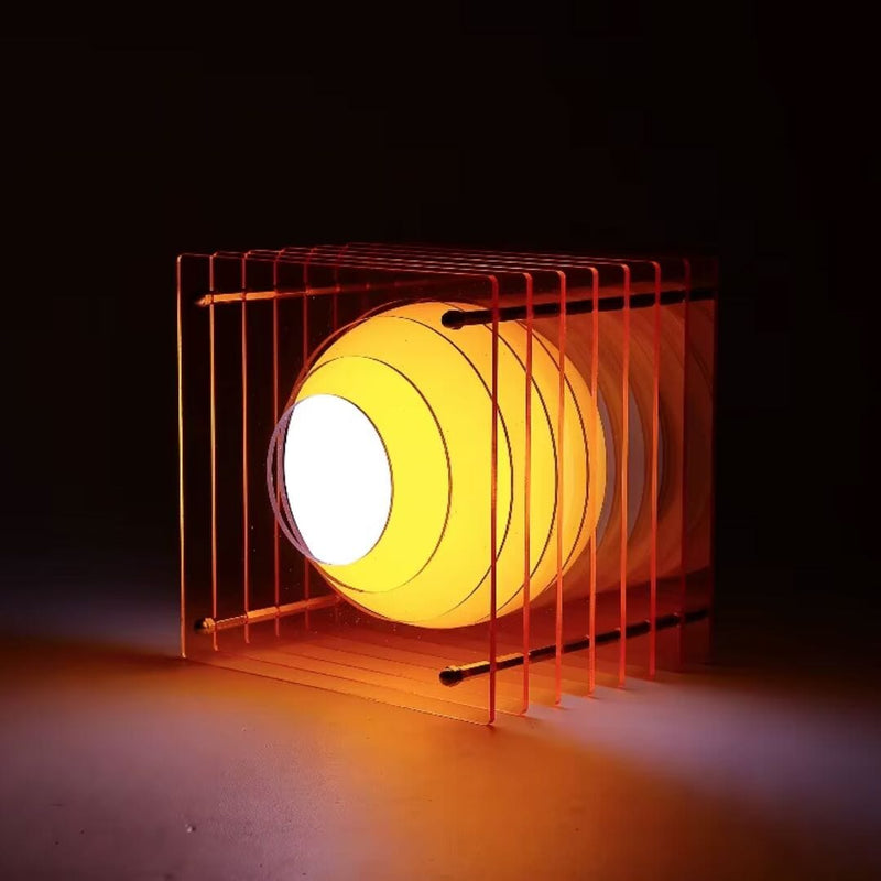 Luminária Criativa de Mesa Spectra Orbit Conceito 