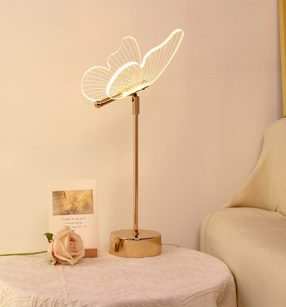 Luminária de Mesa Butterfly Conceito 