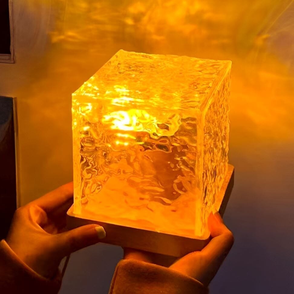 Luminária de Mesa Ripple RBG - 16 Cores Abajur - 0035 YuDome 