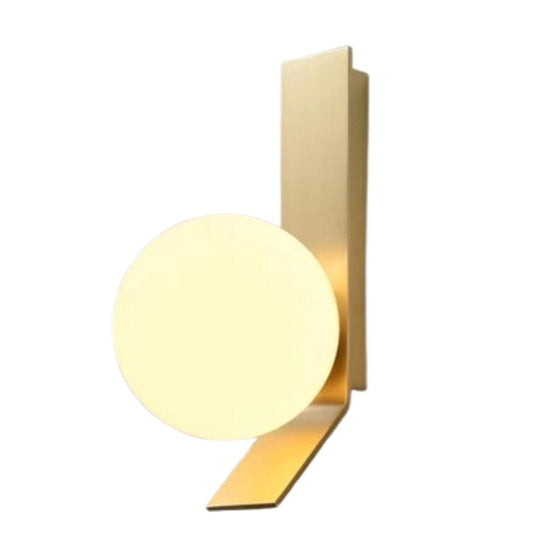 Luminária Luxuosa Arandela de Parede Esfera Clean em Led Arandela - 0031 YuDome 