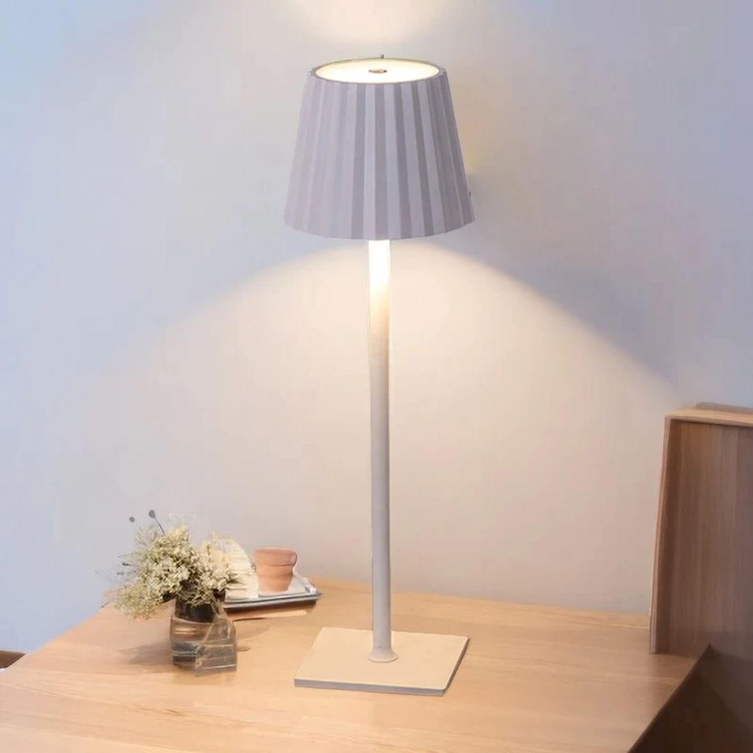 Luminária Móvel Touch de Mesa Aurora - Candeeiro e Abajur Earth 38cm Abajur - 0057 YuDome 