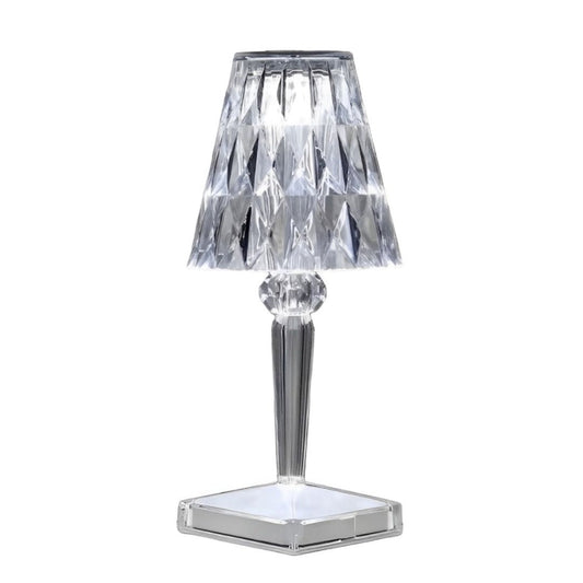 Luminária Vintage Cristal Touch de Mesa em Led - 16 Cores e Controle Remoto Conceito 