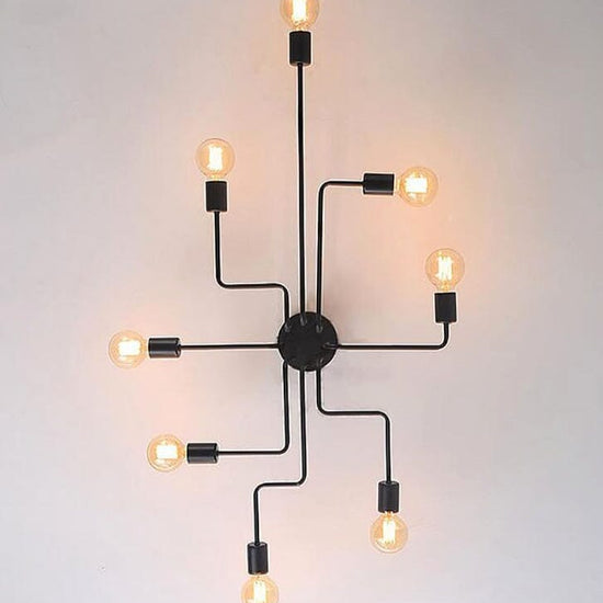 Lustre de Teto Spider (4, 6 e 8 Pontas) Conceito 8 Pontas 