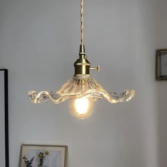 Lustre Pendente de Luxo Floral Vintage Retrô Pendente - 0044 YuDome 