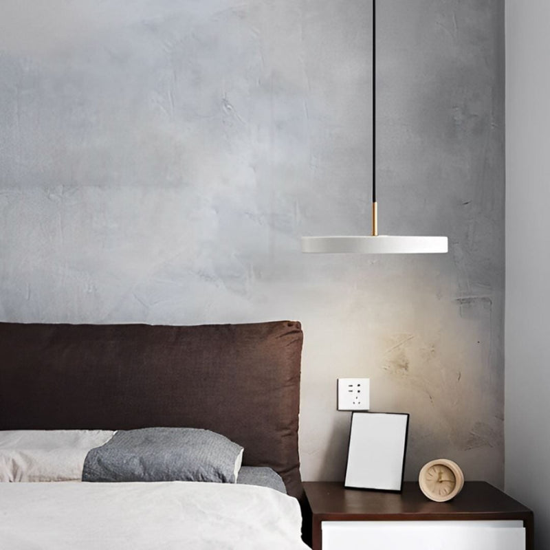 Nordic Minimalist Discus Pendant Light