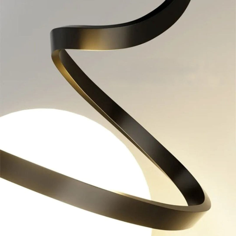 Orbit Spiral LED Pendant Light