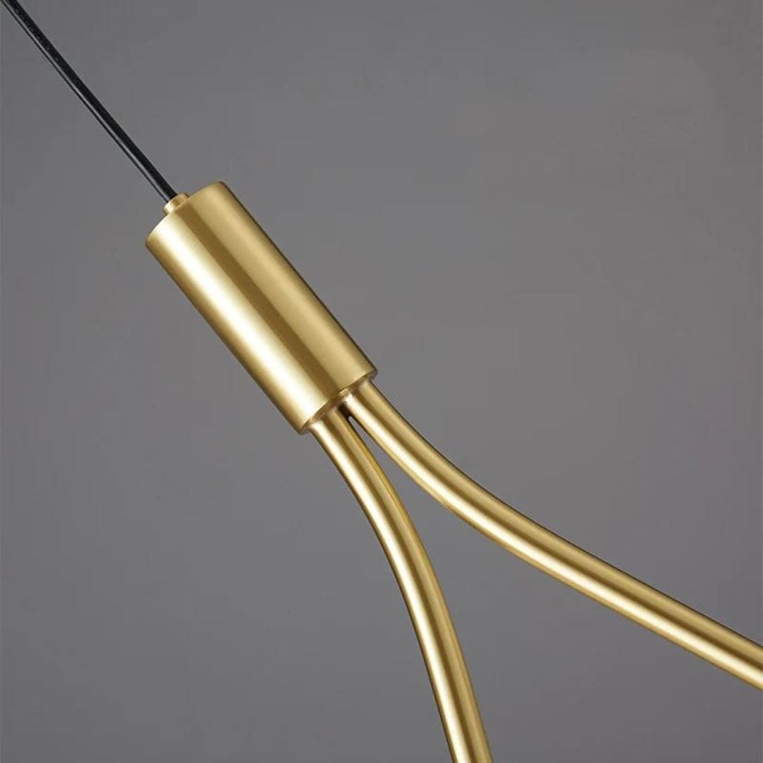 Sphere Crystal LED Pendant Light – Luxury Glass Drop Design