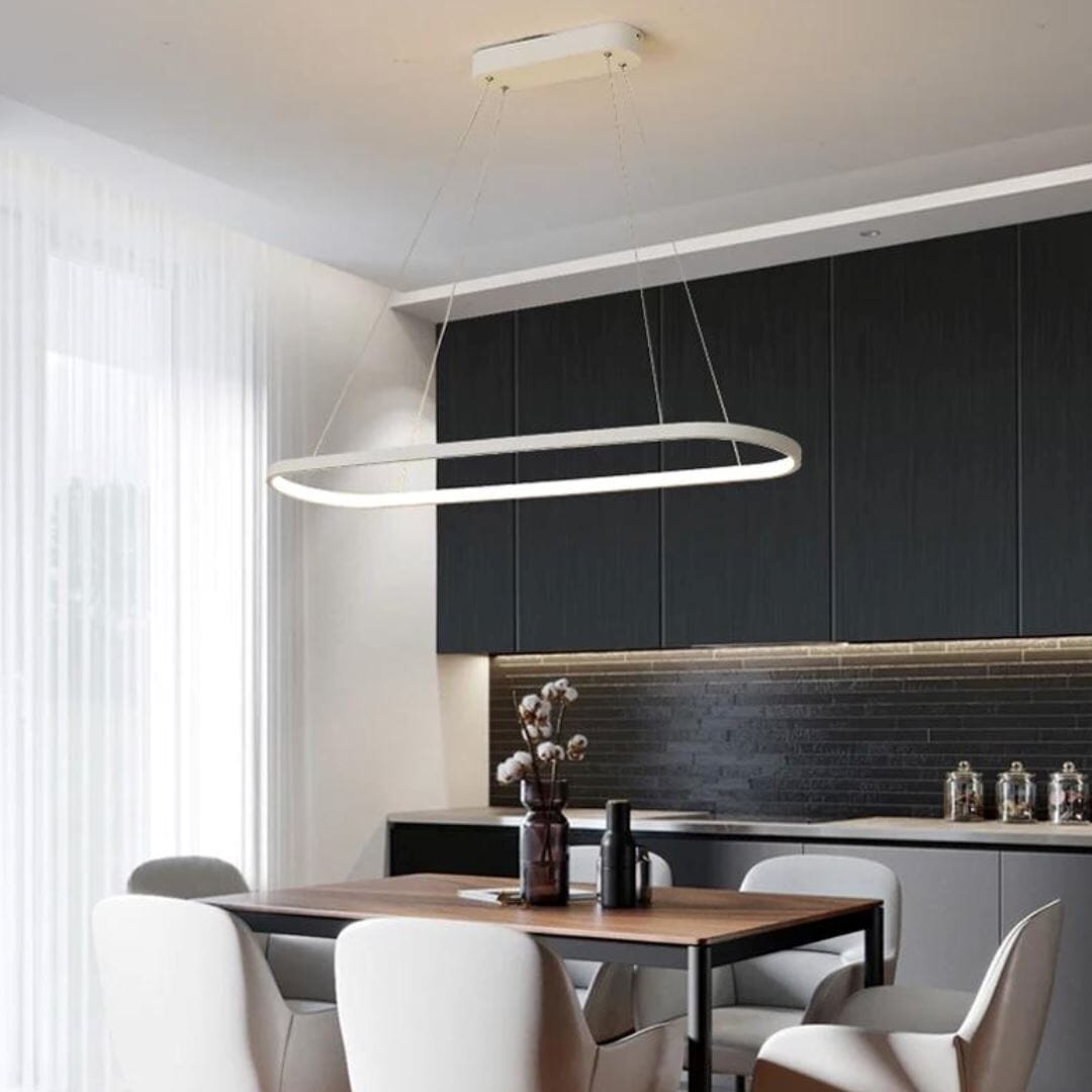 Lustre Pendente Vallbona com Controle Remoto para Cozinha Balcão Lustre - 0018 Conceito 