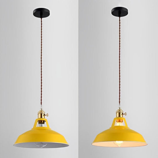 Lustre Pendente Vintage Lighting Macaron Pendente - 0041 Conceito 