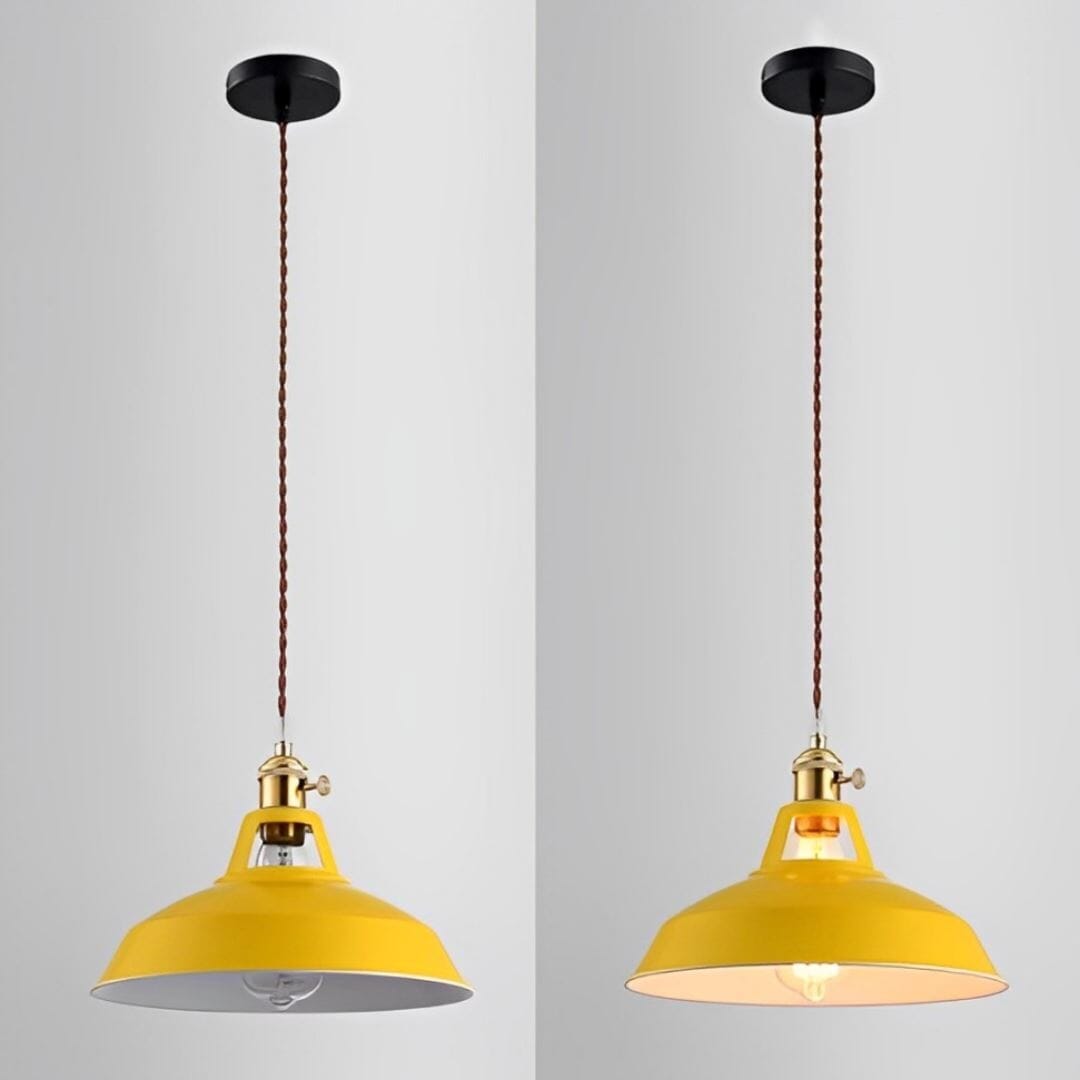 Lustre Pendente Vintage Lighting Macaron Pendente - 0041 Conceito 