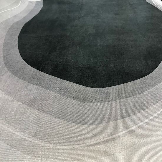 Tapete Decorativo Orgânico Abstrato Irregular para Sala - Glory Tones Tapete - 0015 Conceito 