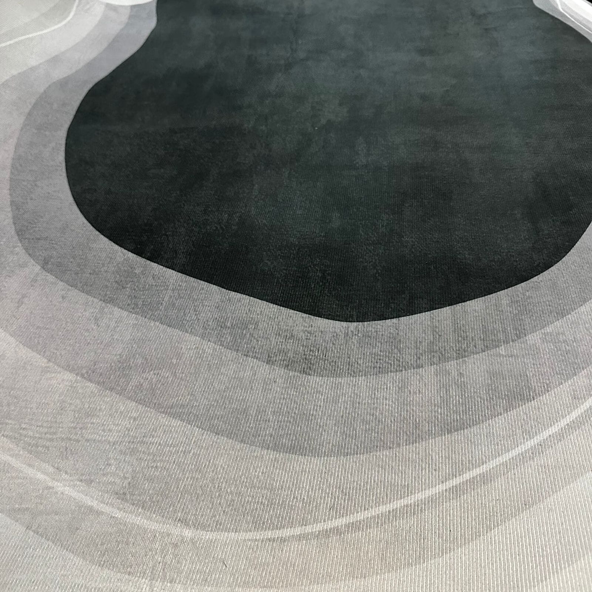 Tapete Decorativo Orgânico Abstrato Irregular para Sala - Glory Tones Tapete - 0015 Conceito 