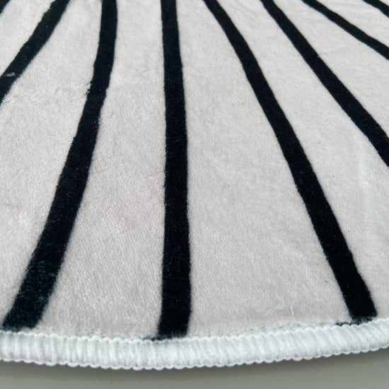 Tapete Decorativo Orgânico Redondo - Splash Tapete - 0037 Conceito 